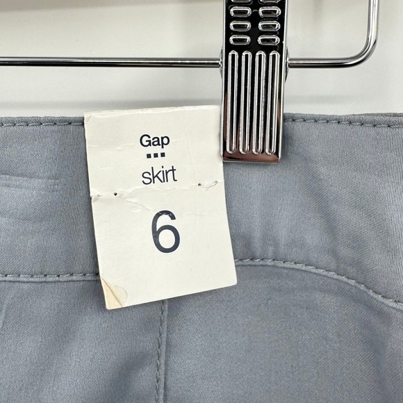 NWT Gap Grey Pleated Mini Skirt Women's Sz 6 - Picture 11 of 11